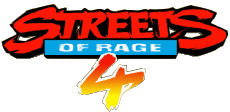 Multi Média Jeux Vidéo Streets of Rage 04 Logo 