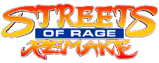 Multimedia Vídeo Juegos Streets of Rage Remake Logo 