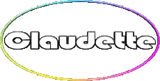 Prénoms FEMININ - France C Claudette 