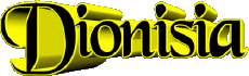 Nombre FEMENINO - España D Dionisia 