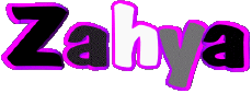 Nombre FEMENINO - Magreb Musulmán Z Zahya 
