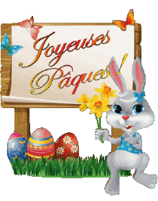 Mensajes Francés Joyeuses Pâques 17 