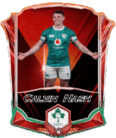 Sportivo Rugby - Giocatori Irlanda Squadra 2025 Calvin Nash 