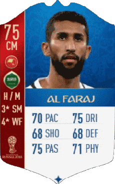 Multimedia Videogiochi F I F A - Giocatori carte Arabia Saudita Salman Al Faraj 
