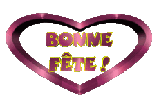 Mensajes Francés Bonne Fête 02 