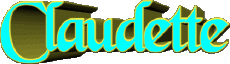 Nombre FEMENINO - Francia C Claudette 