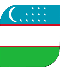 Banderas Asia Uzbekistán Plaza 