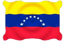 Banderas América Venezuela Ondulación 
