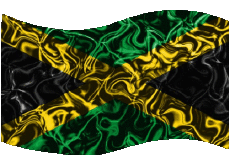 Flags America Jamaica Rectangle 