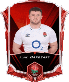 Sports Rugby - Joueurs Angleterre Equipe 2022 Alfie Barbeary 