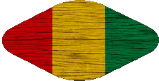 Flags Africa Guinea Oval 02 