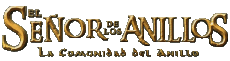 Multimedia Películas Internacional El Señor de los Anillos La Communidad del Anillo Logotipo Español 