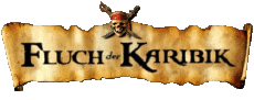 Multimedia Películas Internacional Piratas del Caribe La Maldicion del perla Negra Logotipo Alemán 