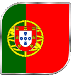 Drapeaux Europe Portugal Carré 