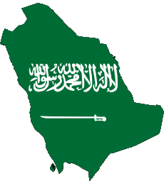 Bandiere Asia Arabia Saudita Vario 