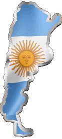 Fahnen Amerika Argentinien Verschiedene 