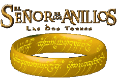 Multi Média Cinéma International Le Seigneur des Anneaux Les Deux Tours Logo Espagnol 