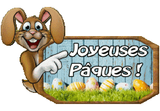 Mensajes Francés Joyeuses Pâques 13 