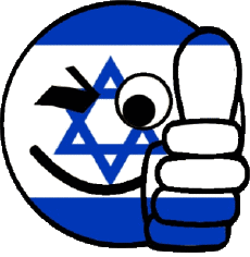 Banderas Asia Israel Smiley - OK 