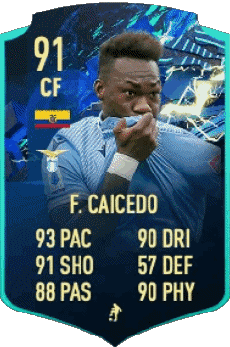 Multi Media Video Games F I F A - Card Players Ecuador Felipe Caicedo 