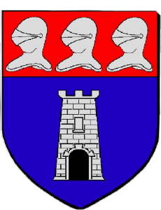 Banderas Francia Departamentos - Ciudades 69 SAINT BONNET DE MURE 