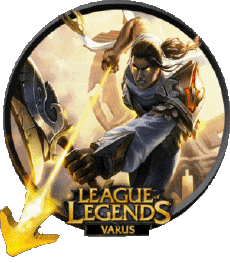 Varus-Multi Media Video Games League of Legends Icons - Characters Varus