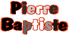 First Names MASCULINE - France P Pierre Baptiste 