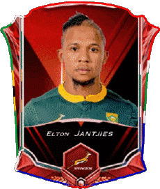 Deportes Rugby - Jugadores Africa del Sur Equipo 2022 Elton Jantjies 