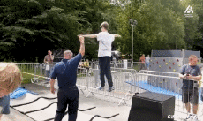 Humor -  Fun MENSCHEN Seiltänzer Fail 