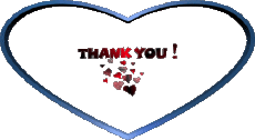 Messagi Inglese Thank You Cuore 