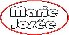 Nombre FEMENINO - Francia M Compuesto Marie Josée 