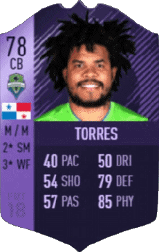 Multimedia Videospiele F I F A - Karten Spieler Panama Román Torres 