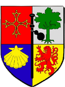 Blazon-Flags France Departments - Cities 32 PUJAUDRAN 