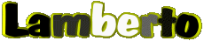 Vorname MANN - Italien L Lamberto 