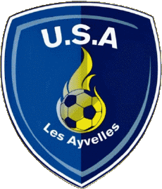 Sports FootBall Club France Logo Grand Est 08 - Ardennes Union Sportive Les Ayvelles 