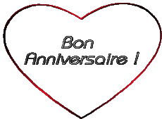 Messages French Bon Anniversaire Coeur 001 