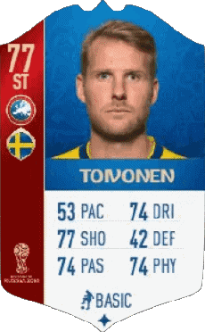 Multimedia Videospiele F I F A - Karten Spieler Schweden Ola Toivonen 