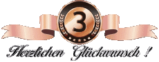 Mensajes Alemán Herzlichen Glückwunsch 09 
