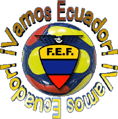Messagi Spagnolo Vamos Ecuador Fútbol 