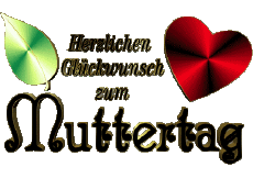 Messages German Herzlichen Glückwunsch zum Muttertag 03 