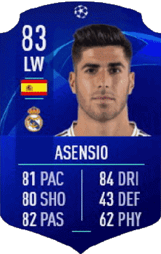 Multi Média Jeux Vidéo F I F A - Joueurs Cartes Espagne Marco Asensio Willemsen 