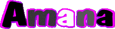 First Names FEMININE - Maghreb Muslim A Amana 