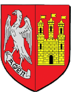 Banderas Francia Departamentos - Ciudades 47 AGEN 