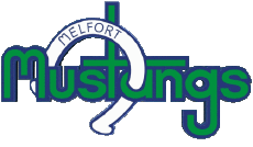 Sports Hockey - Clubs Canada - S J H L (Saskatchewan Jr Hockey League) Melfort Mustangs 