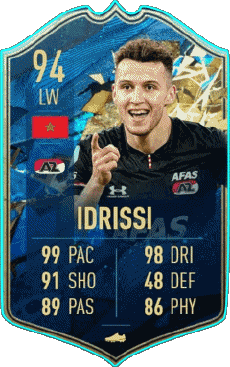 Multi Média Jeux Vidéo F I F A - Joueurs Cartes Maroc Oussama Idrissi 