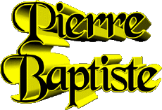 Nombre MASCULINO - Francia P Pierre Baptiste 