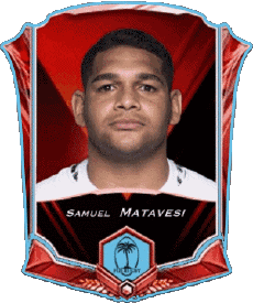 Sports Rugby - Joueurs Fidji Samuel Matavesi 