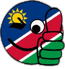 Bandiere Africa Namibia Faccina - OK 
