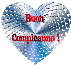 Nachrichten Italienisch Buon Compleanno Cuore 006 