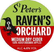 Raven's orchard-Getränke Bier UK St  Peter's Brewery Raven's orchard